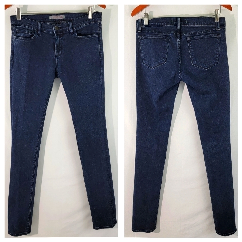 J BRAND Womens Pencil Leg Medium Wash Jeans Size 28 Mid Rise